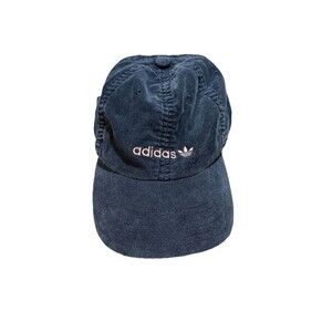 Adidas Originals + Nike Adjustable Hat Bundle 2 Pack Blue Orange Strapback Caps